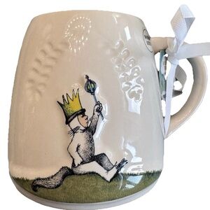 RAE DUNN “WHERE THE WILD THINGS ARE” COFFEE MUG w/MAX “KING OF ALL WILD THINGS”